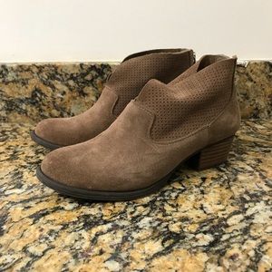 Jessica Simpson suede bootie